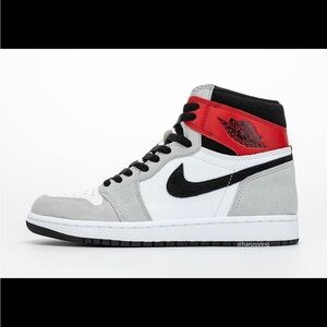 Size 5.5Y  (7 Women’s) - Jordan 1 Retro High OG Smoke Gray 2020